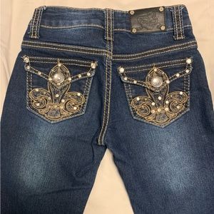 Wired Heart Girls Blue Jeans size 8